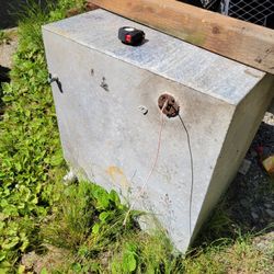 Twin 50 Gallon Marine Fuel Tank. Used