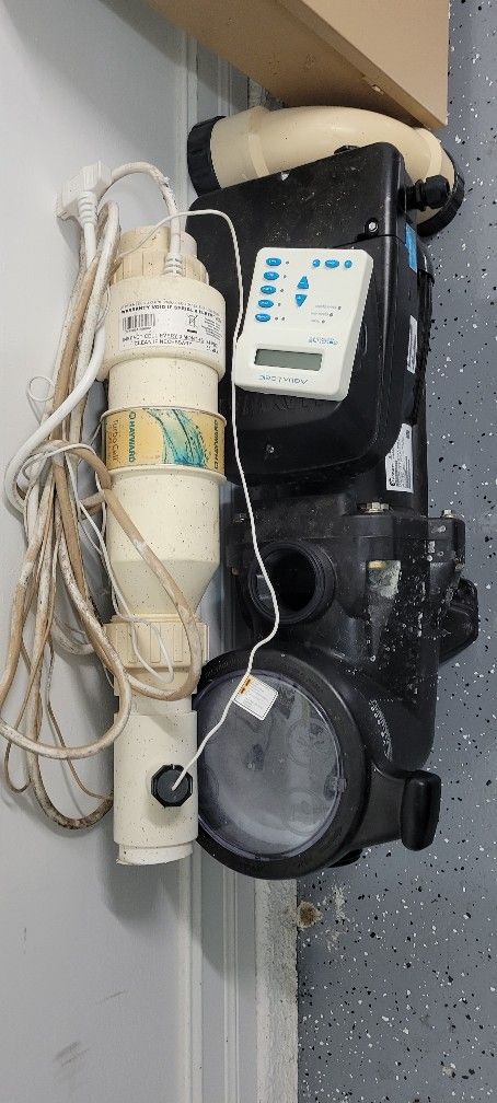 Hayward Pool Pump and Controller