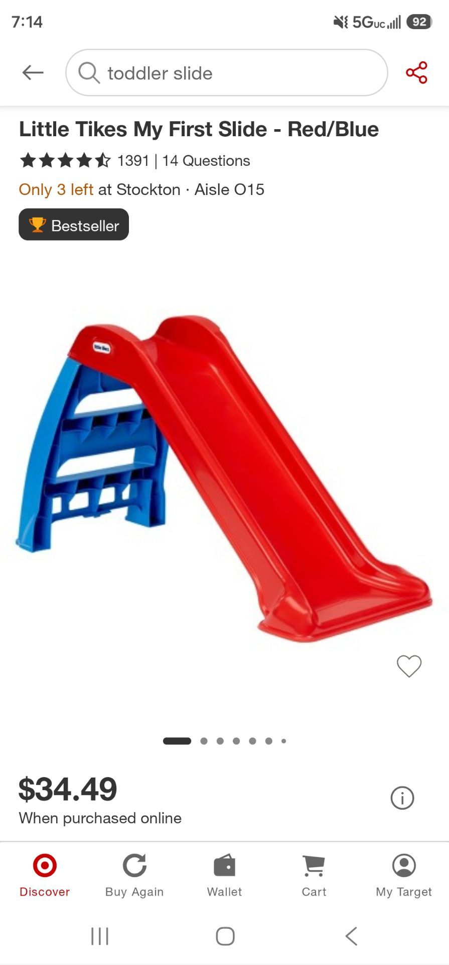 Little Tikes Slide