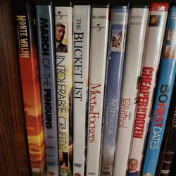 Assorted VHS & DVDs
