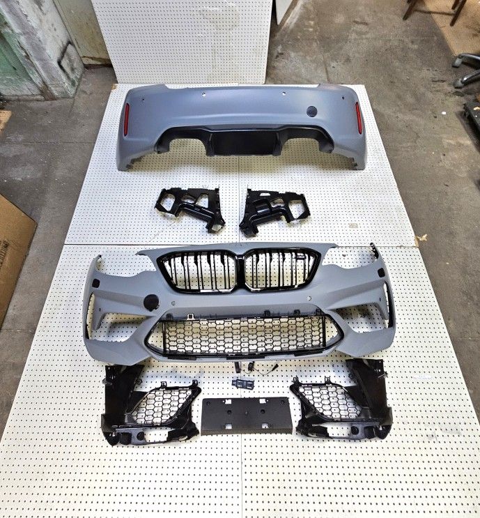 BMW 2 Series F22 Bumpers M2 style front Rear complete body kit M conversion 2013-2021 m240i 235i 228