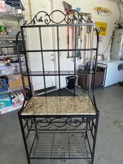 Bakers Rack/coffee bar