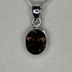 Smokey Quartz Necklace 