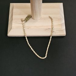 14k Gold Bracelet 7.5 Inch