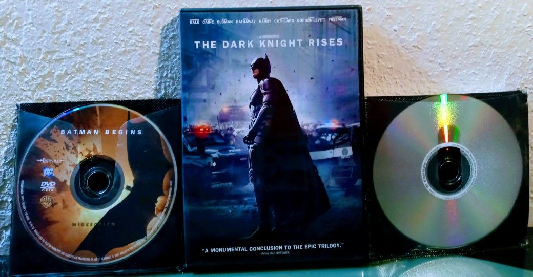 Batman begins, Returns, dark knight rises