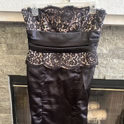 Beautiful Black Gown Size 14 