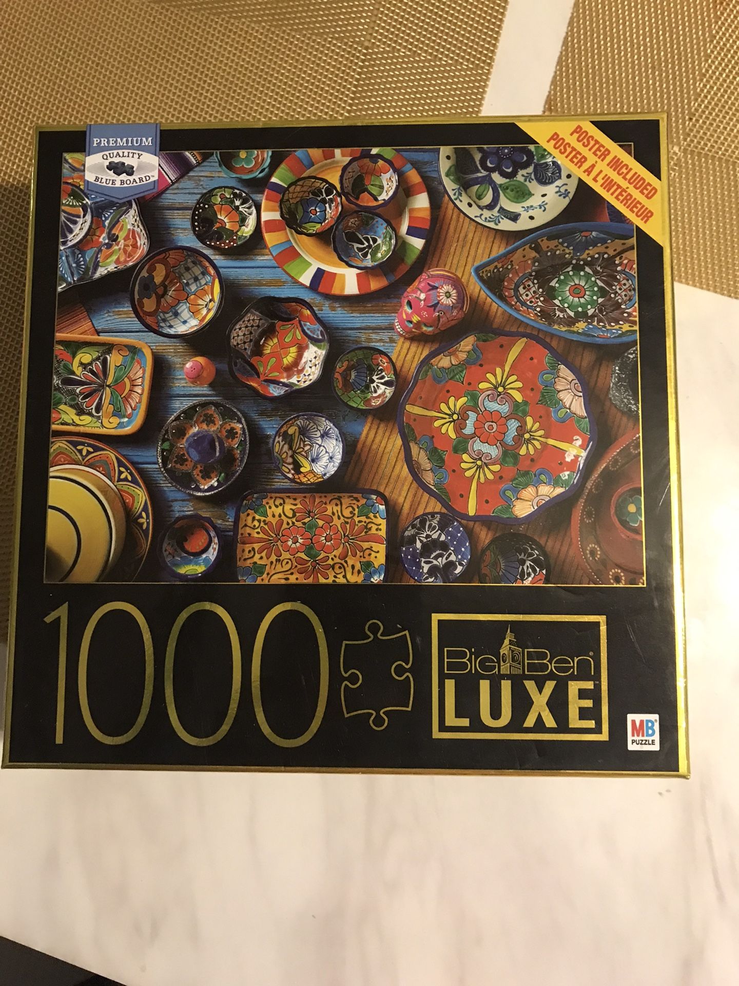 Puebla Pottery Puzzle 1,000 Pieces