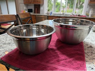 Metal bowls