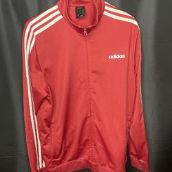 Red Adidas Superstar TT Tracksuit Jacket Sz L
