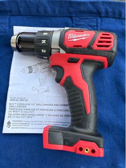 M18 cordless 1/2” Drill/Driver and Hammer
