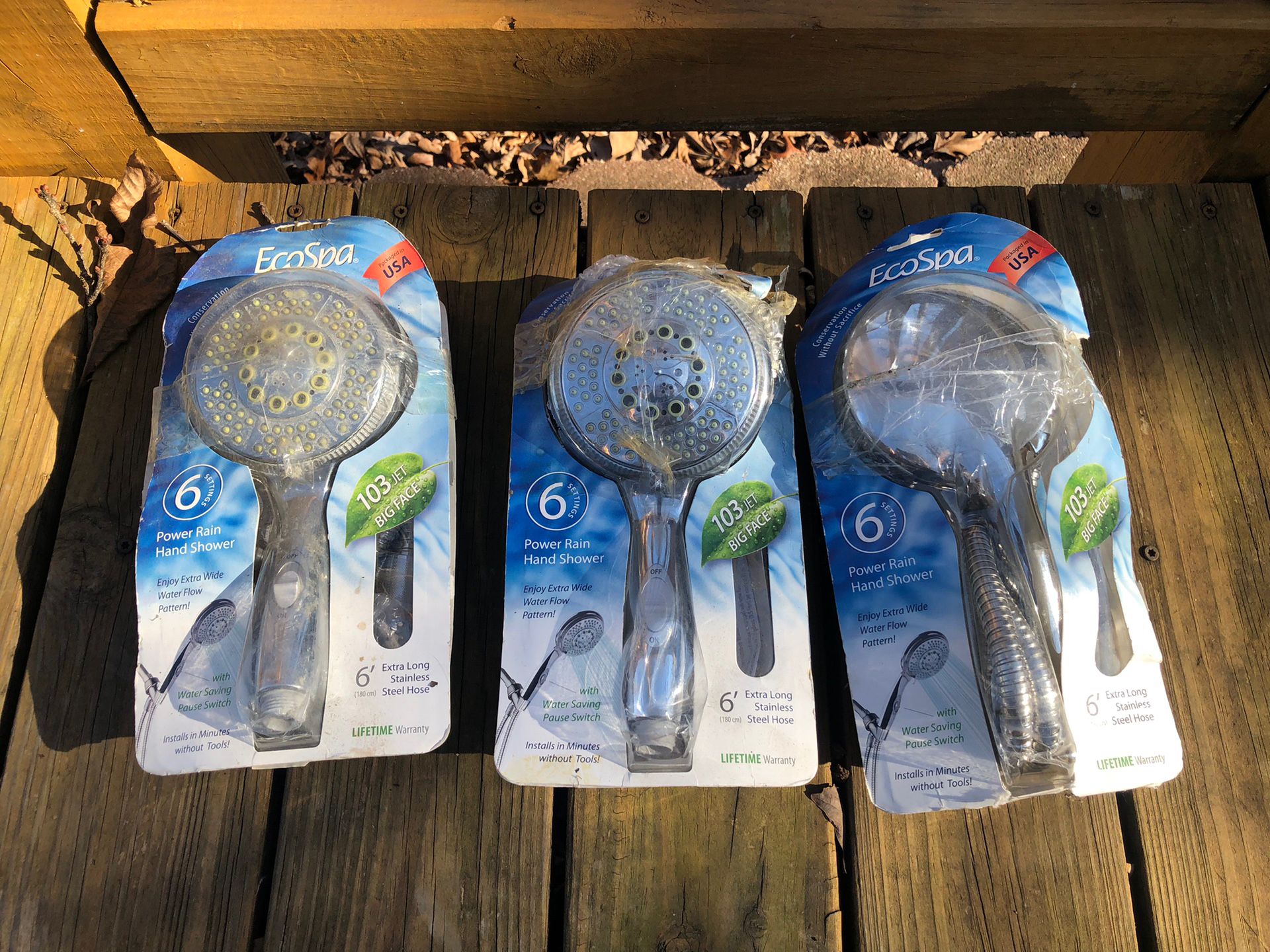 Hand-Held Shower Head *EcoSpa* brand