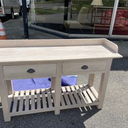 Creative Co-Op 2 Drawer Console Table