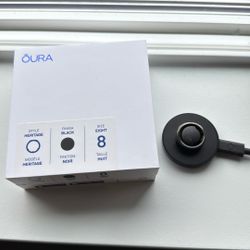 Oura Ring Gen 3 - Like New - Used Only 3 Months - Size -8 Matt black