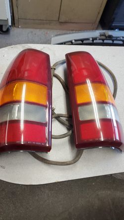 Chevrolet Silverado tail lights