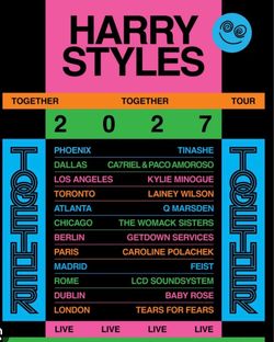 Harry Styles May 29th 4 Tickets Chicago