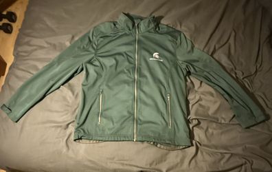 Michigan State Spartans Soft Shell Jacket, adult Large color Green