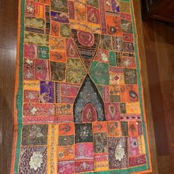 Indian Embroidery Cloth Decoration