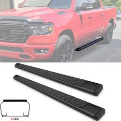 19-25 Ram 1500 Crew Cab Black Side Step Running Boards