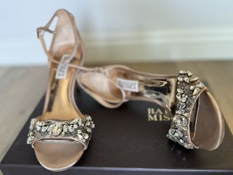 Badgley Mischka Bankstone Embellished Sandal Size 5