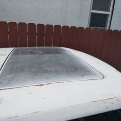 Sun Roof 40 Inch From A 1977 Oldsmobile Cutlass , Rims Steering Column 