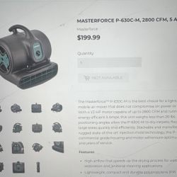 MASTERFORCE P-630C-M, 2800 CFM, 5 AMP