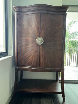 Wooden Liquor Cabinet