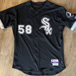 Authentic 2011 Game Worn Chicago White Sox Lucas Harrell MLB Jersey