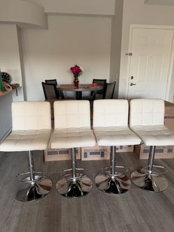 White Barstools