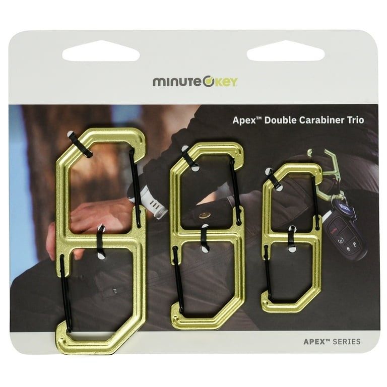 2x APEX DOUBLE CARABINER TRIO PACKS $10$ INGLEWOOD