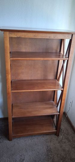Bookshelf solid wood
