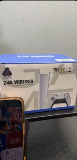2.4 Wireless PlayStation with over 20000 games of Nintendo PlayStation Gameboy Advance