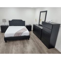 Black Bedroom Set ✅️ 