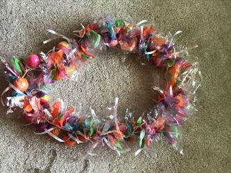 Gum balls (candy) Lei