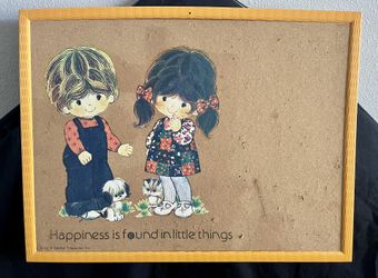 1978 Gentle Treasures Cork Board