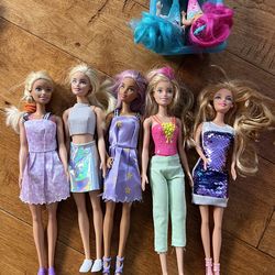 Barbie’s & Little Dollhouses, & Accessories