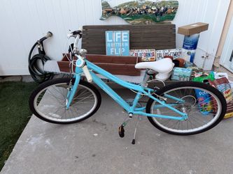 Blue girls gaurdian bike