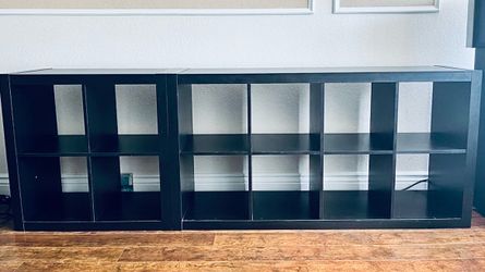 MEGA STORAGE COMBO: Lot of 4 IKEA Kallax Units