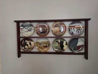 Franklin Mint Cow Plate Collection