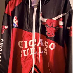 NBA Chicago Bulls Zip-Up Hoodie Sz.XXL