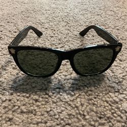 Versace Italy Vintage Black Cat Eye Sunglasses 53 19 141