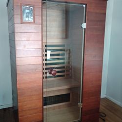 HEALTH MATE SAUNA Infrared 1-2 person two people persons infra red red light therapy