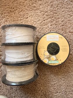 Crafty Candles Round Braided Wick Spools – 3 Pack