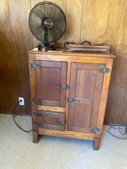 Antique icebox