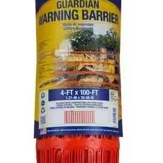 4ft X 100ft Orange Guardian safety Barrier FENCE