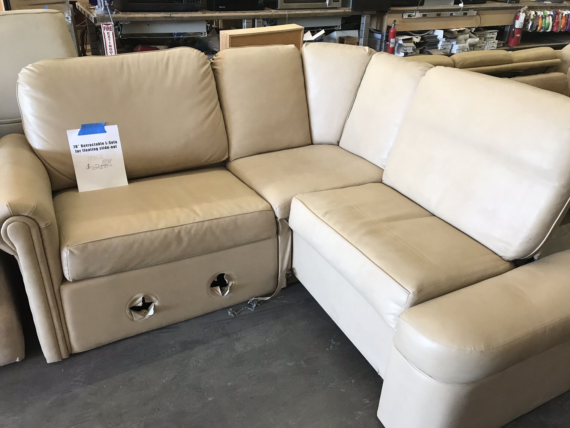RV retractable sectional couch for Sale in Las Vegas, NV OfferUp
