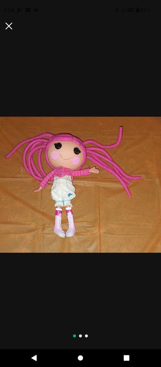 Lalaloopsy Full Size Doll 12" inch with Clothes Big Pink Hair 