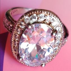 Women jewels  .925 Silver size 8 $50