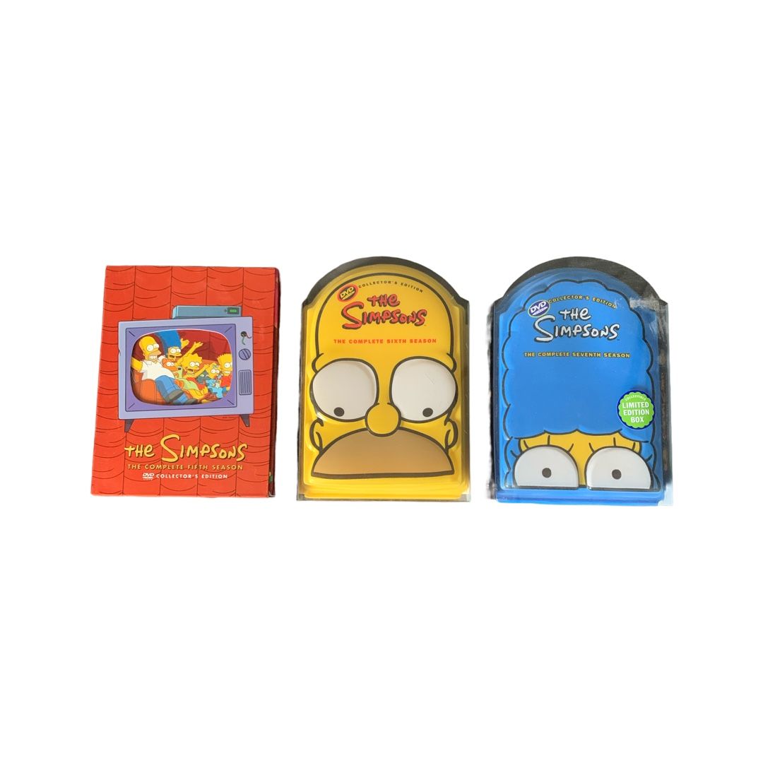 The Simpsons Season 5-7 DVD ~ CIB - $8 per season