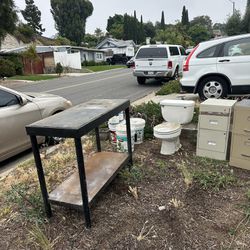Free!! Paint, Toilet, Grill, Filing Cabinets