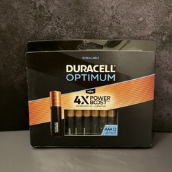 Duracell AAA 12 Pack $10